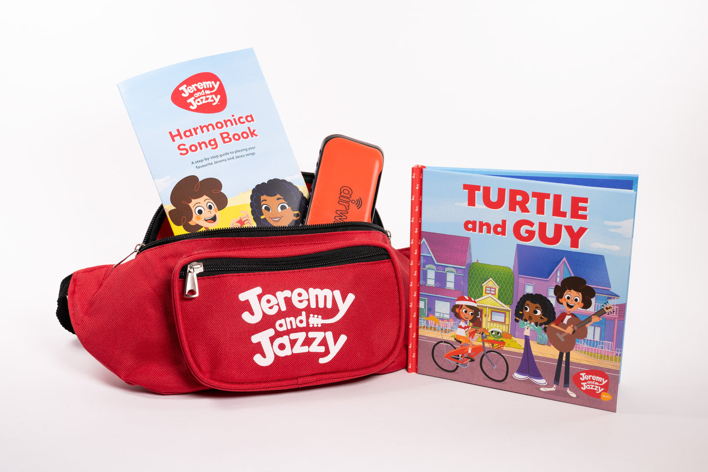 Harmonica Set + Turtle and Guy Book